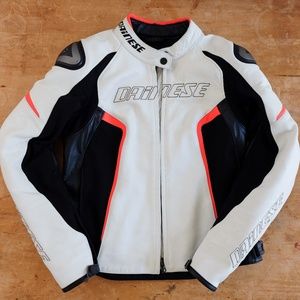 Dianese Women's Jacket - White / Hi-Viz